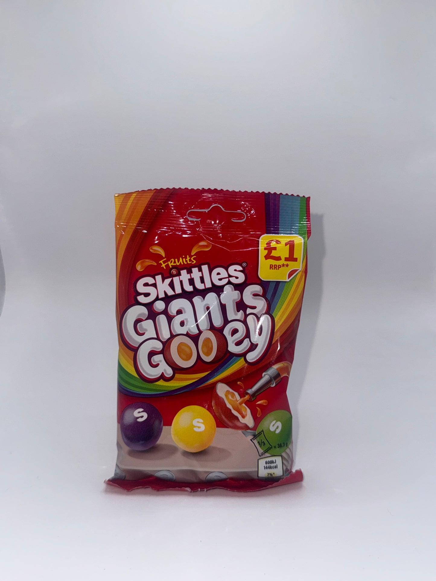 Skittles Giants Gooey Fruits 109g