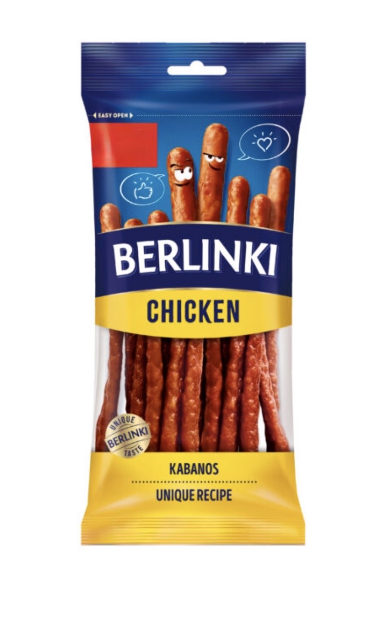 Berlinki Kabanos Chicken 85g