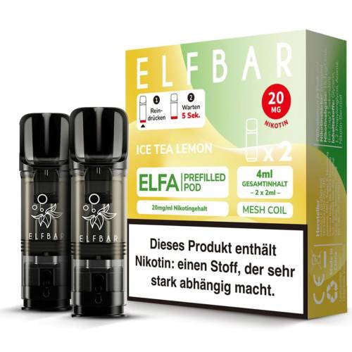 Elf Bar Ice Tea Lemon 2x2ml
