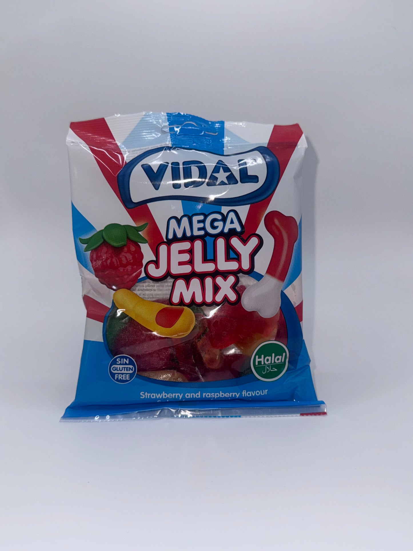 Vidal HALAL Mega Jelly Mix 90g aus Spanien
