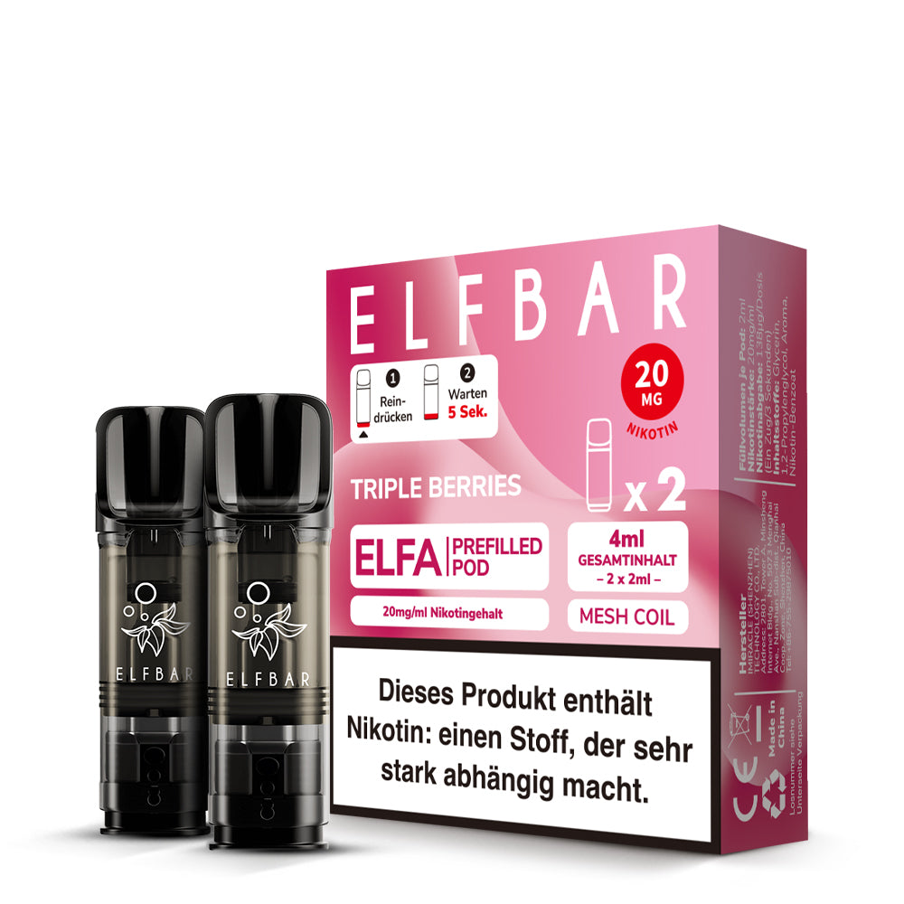 Elf Bar Triple Berries 2x2ml