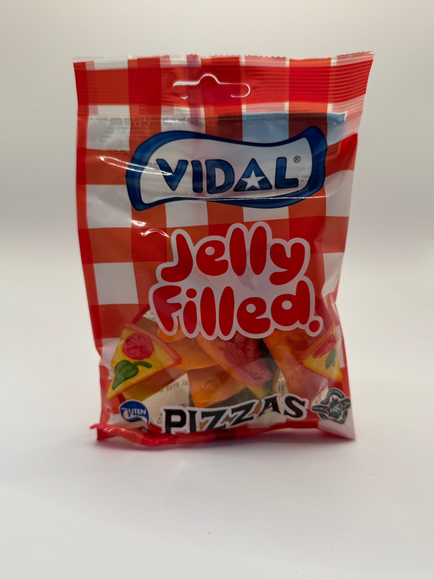 Vidal HALAL Jelly Filled Pizzas 90g aus Spanien