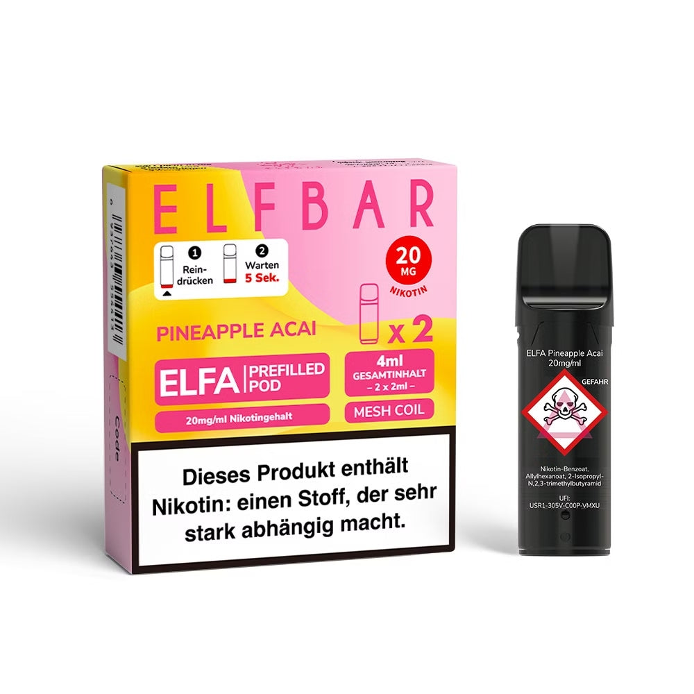 Elf Bar Pods Pineapple Acaj 2x2ml