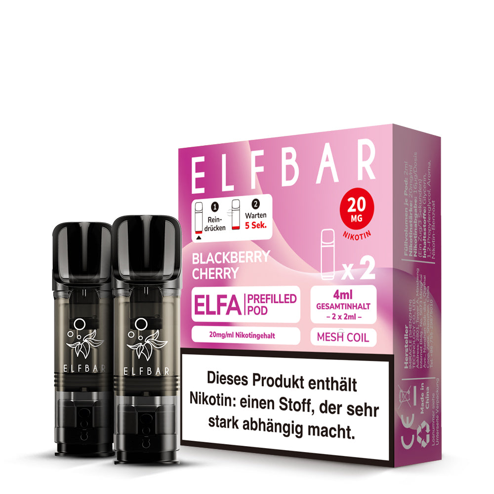 Elf Bar Pods Blackberry Cherry 2x2ml