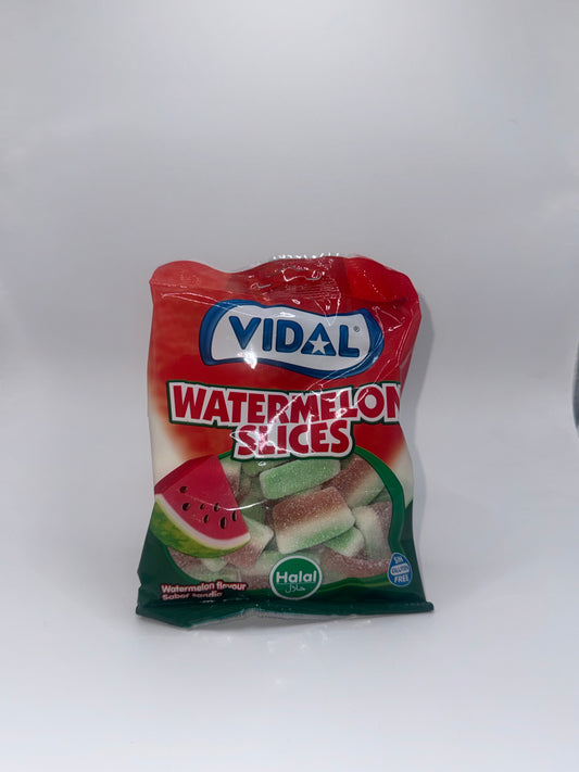 Vidal HALAL Watermelon Slices 90g aus Spanien