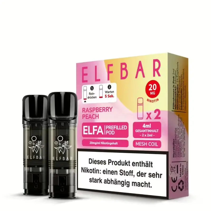 Elf Bar Raspberry Peach 2x2ml