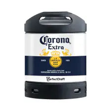Corona Bier 1x 6 l Fass 4,5% Volumen Alkohol Gehalt