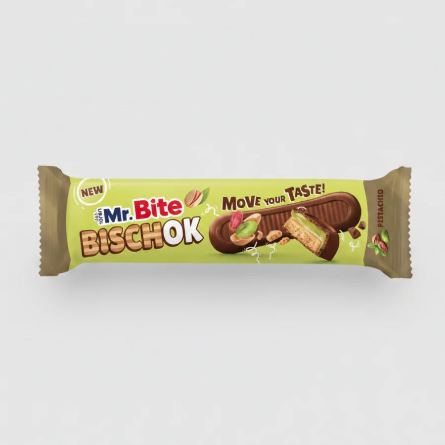 Mr.Bite Bischok Pistazie 35g