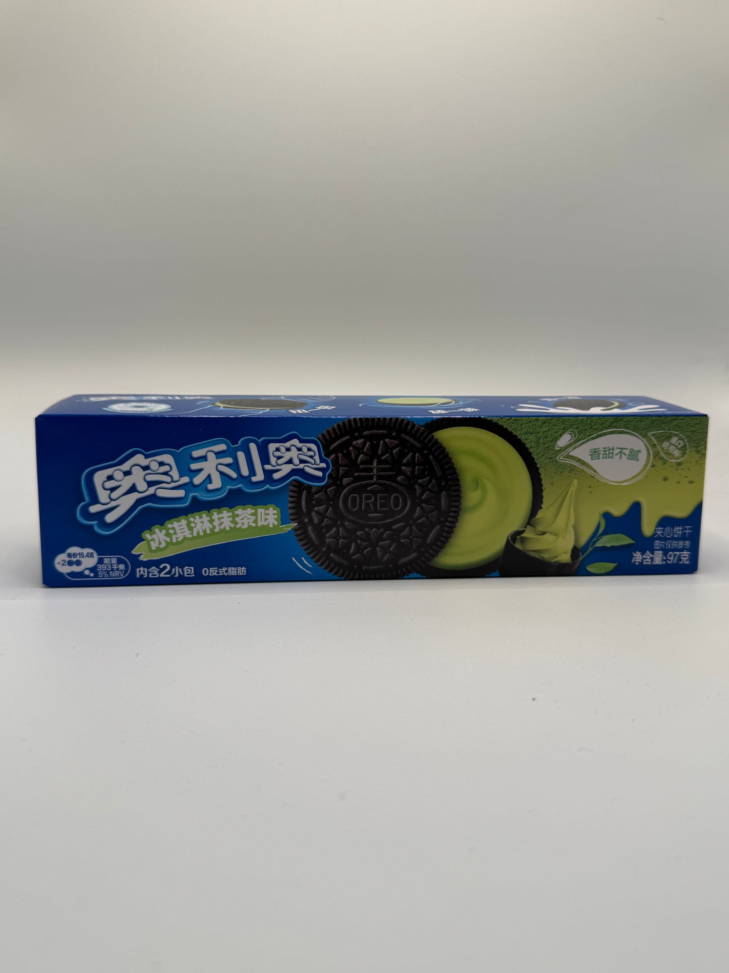 Oreo Ice Cream Filled with Matcha aus CHINA 97g
