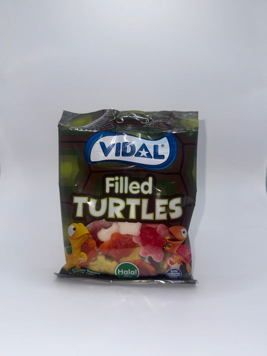 Vidal HALAL Jelly Filled Turtles 85g aus Spanien