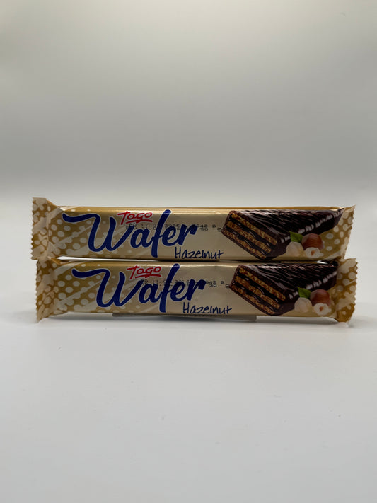 Togo Wafer Haselnuss (Ein Riegel) 35g