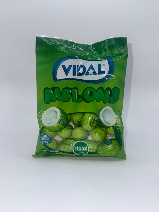Vidal HALAL Melons Bubble Gum 90g aus Spanien