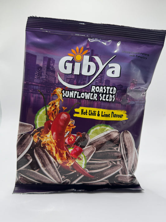 Gibya Sonnenblumenkerne Chilli Lime 100g