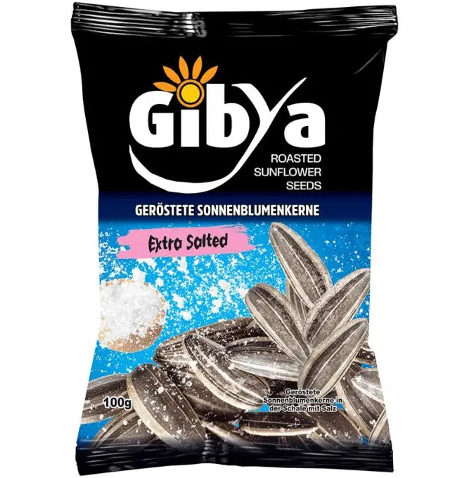 Gibya Sonnenblumenkerne Extra Salzig 100g