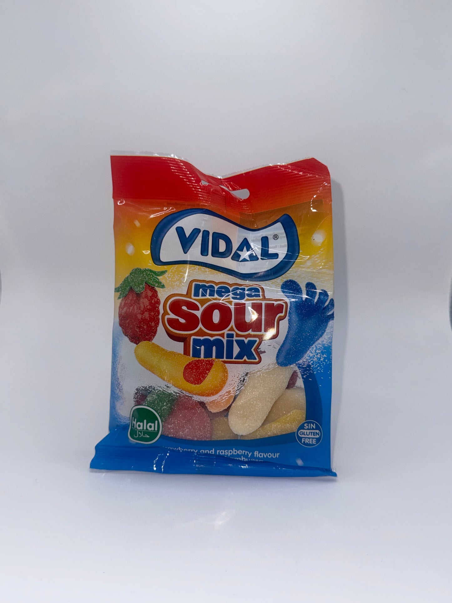 Vidal HALAL Mega Sour Mix 90g aus Spanien aus Spanien