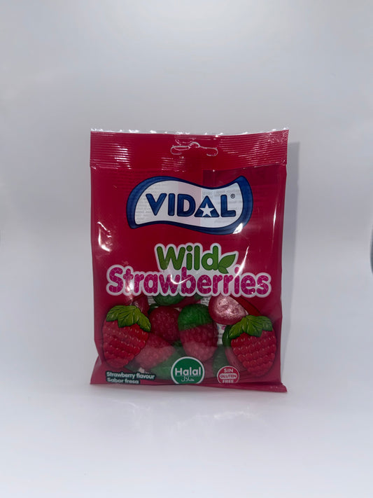 Vidal HALAL Wild Strawberries 90g aus Spanien
