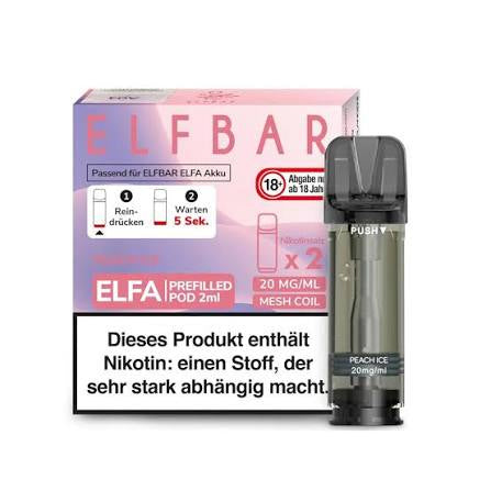 Elf Bar Pods Peach ICE 2x2ml