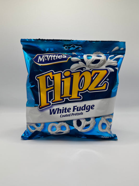 Flipz White Fudge 120g
