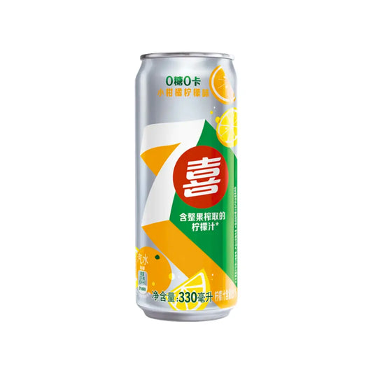 7Up Citrus Lemon Can (China) 330ml