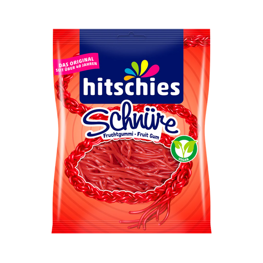Hitschies Schnüre Erdbeergeschmack 125g
