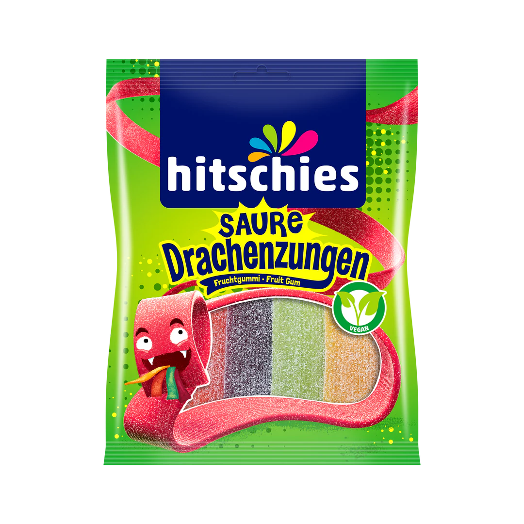 Hitschies Saure Drachenzungen Mix 125g