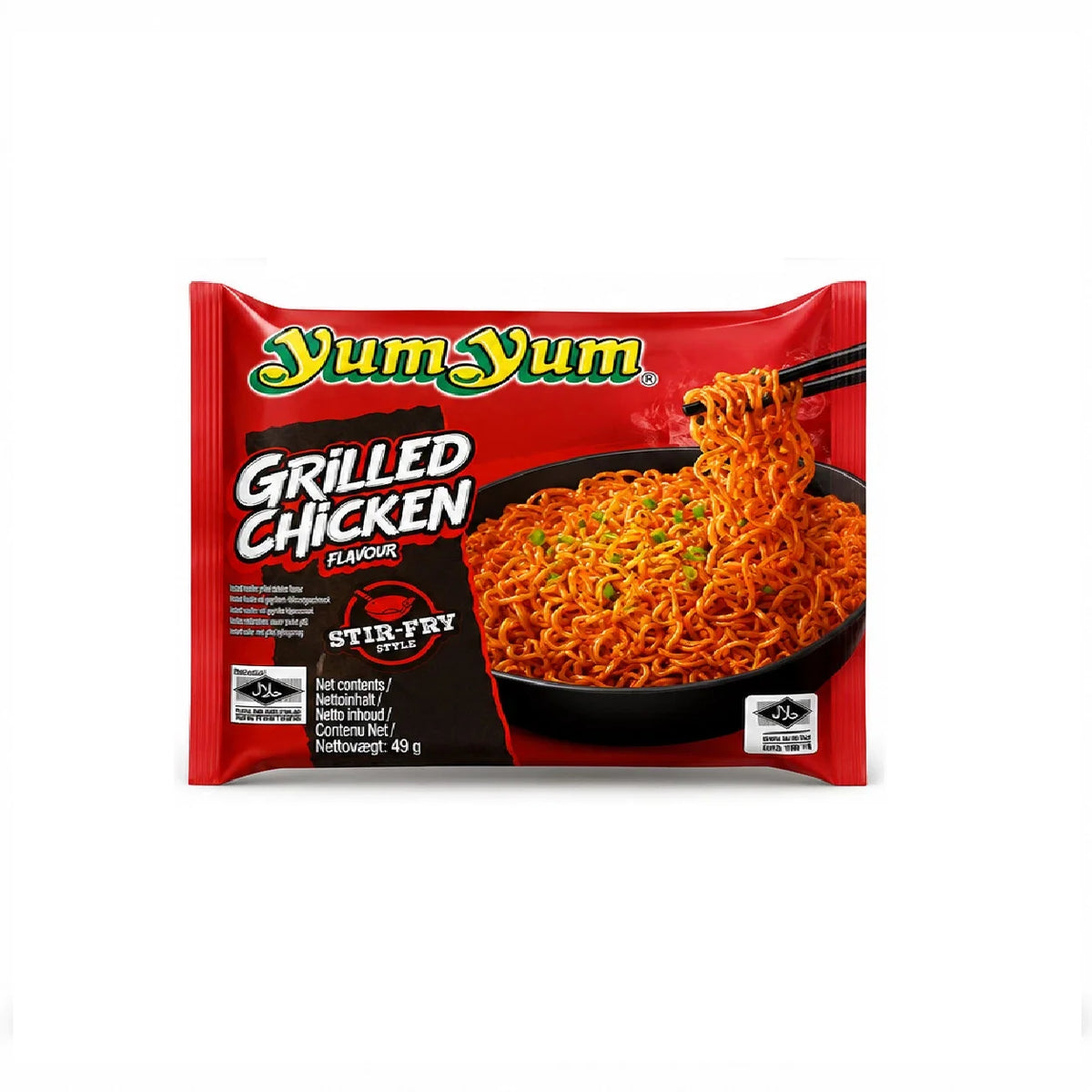 YumYum Grilled Chicken mit Hähnchengeschmack 60g