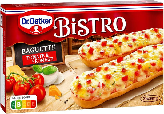 Dr.Oetker Bistro Baguette Tomate & Fromage 500g 4er Pack